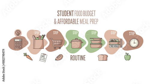 A Visual Guide To Student Meal Planning And Budgeting For Affordable Eating