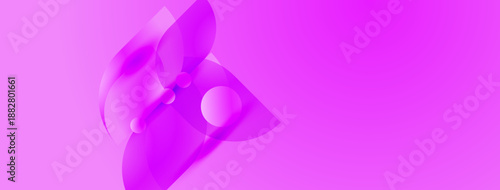 Abstract floral design. Soft pinks, purples blend. Modern, minimalist aesthetic. Smooth curves create organic shapes. Subtle gradients present.