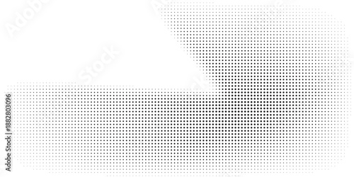 Background with monochrome dot texture. Polka dot pattern template. Background with black dots - stock vector dots basic background dots