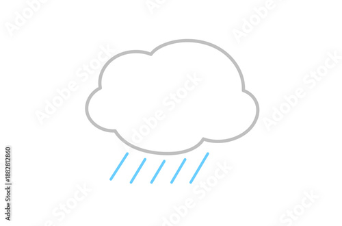 雨雲のアイコン