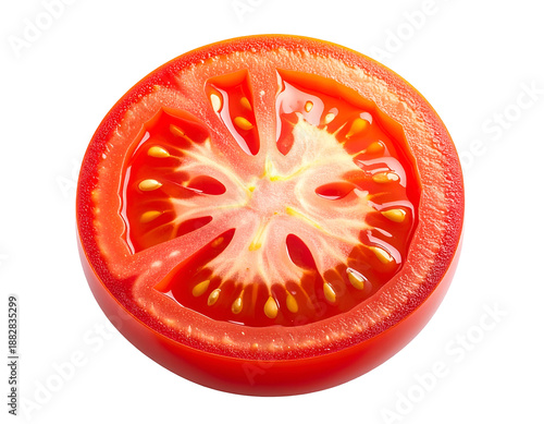 Wallpaper Mural Fresh Tomato Slice Cross Section. Torontodigital.ca