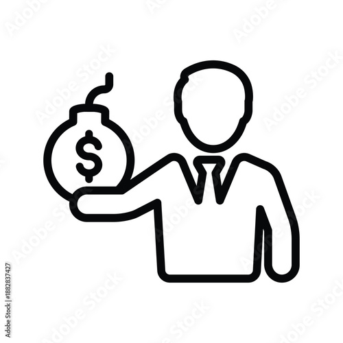 Refinancing loan icon