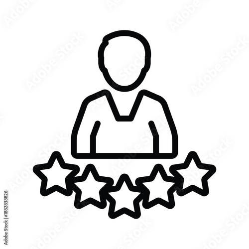 Customer review icon