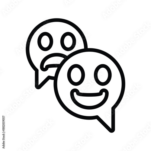 Emoji feedback icon