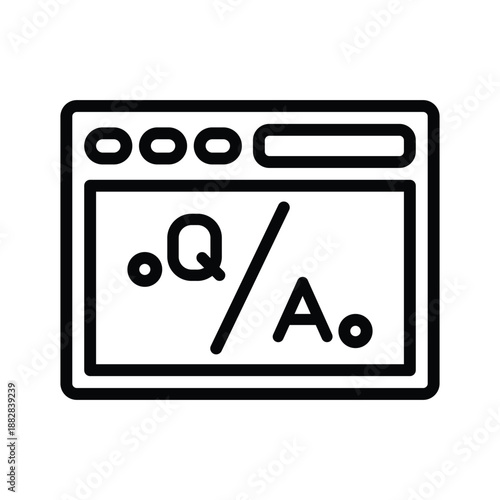 Free Download Online question answer icon - GFXLoad
