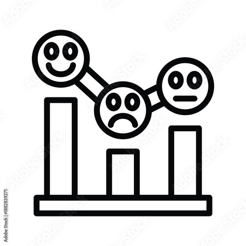 Customer feedback evaluation icon