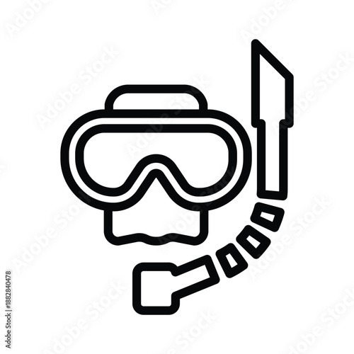 Driving mask icon
