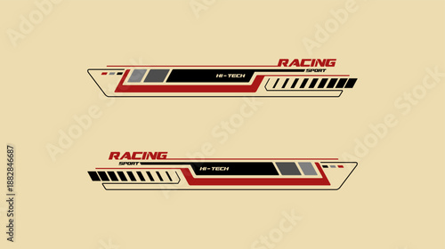 racing graphic  abstract design