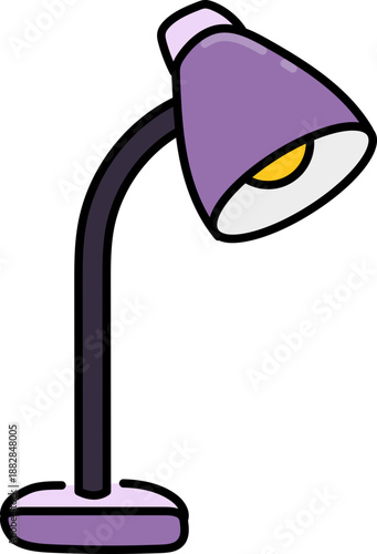 Desk lamp illustration illustration