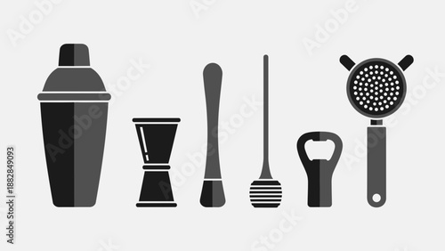 Essential Barware Silhouettes: Stylish and Modern Tools for Beverage Crafting
