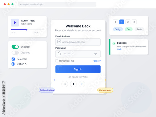 User is at login screen for accessing an account on a website. They fill in their email address and password to sign in. Various options and notifications are visible on the screen.