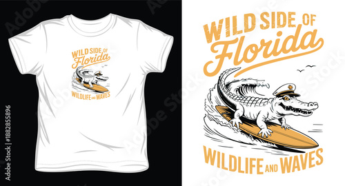 Wild and free bear silhouette tshirt design with forest landscape double exposure and mountain scenery background for outdoor apparel