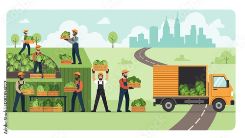 Fresh Produce Distribution: Harvesting, Transporting, and Delivering Organic Farm Goods Efficiently
