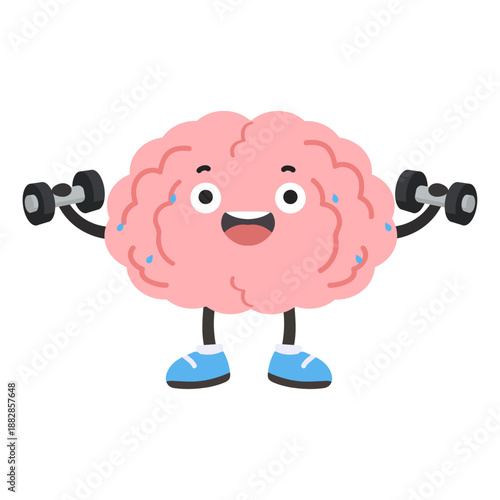 Brain Exercising With Dumbbells