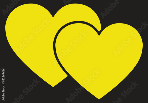 Heart shape design for love symbols, valentines day related designs and frames, Red heart formed by Available in vector EPS format