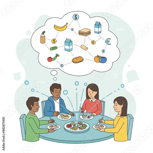 Healthy Meal Planning and Budgeting: A Group's Vision of Food Choices and Finances