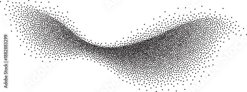 Pointillism Charcoal Brush