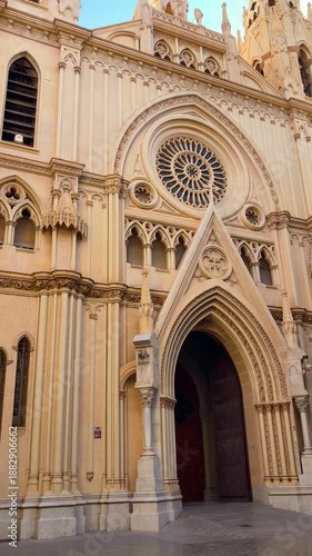 Morning walk through the quiet streets of Malaga, Spain, with soft sunlight and calm city atmosphere.