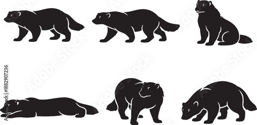 Wolverine Compact Power Body Black and White Silhouette Bundle