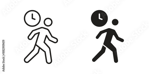 Busy icon suitable for mobile application.