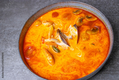 Wallpaper Mural A delicious, authentic seafood tom yum soup made with fresh ingredients and rich in flavor. Torontodigital.ca