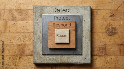 Security Process Layers: Detect, Protect, Respond, Report