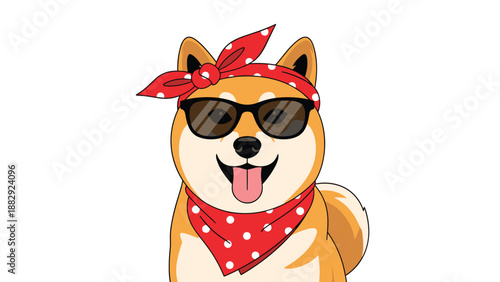 Focused businessman works at his desk with a laptop and lamp while a sales growth chart is displayed behind him.