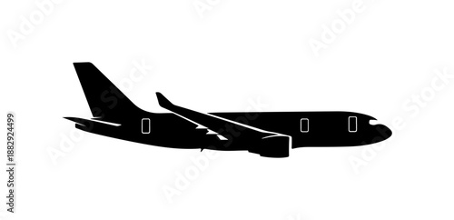 Airplane Silhouette Illustration