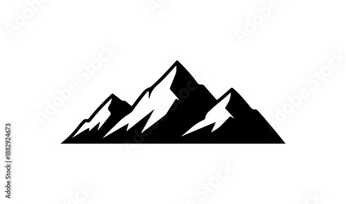 Mountain Silhouette Illustration