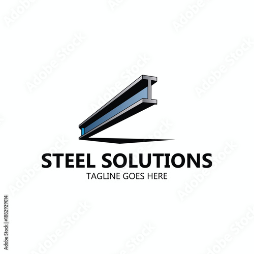 Steel Solutions, Structural Steel Supplier & Fabricator, H beam illustration