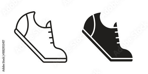 Shoes icon suitable for mobile application.