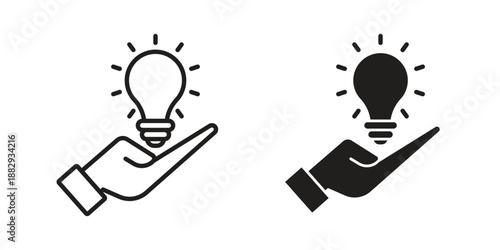 Solution icon suitable for mobile application.