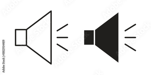 Speaker icon suitable for mobile application.