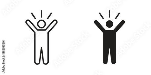 Success icon suitable for mobile application.