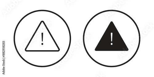 Free Download Warning icon suitable for mobile application. - GFXLoad