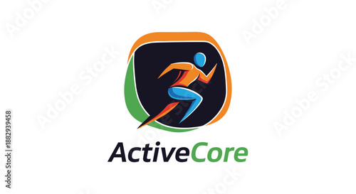 ActiveCore Logo with Running Person Icon.