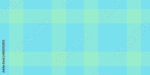 Nobility fabric tartan seamless, majestic check texture background. Cotton vector pattern textile plaid in cyan and mint colors.