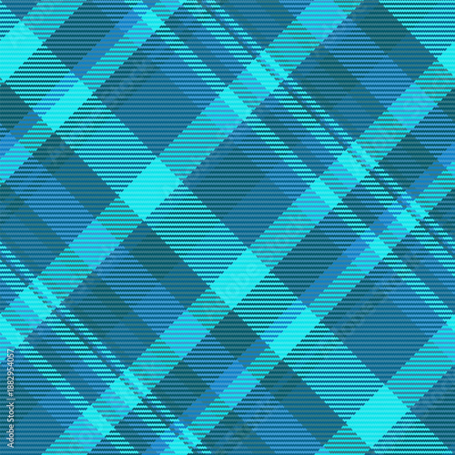 Sample background seamless texture, line vector plaid textile. Sparse fabric tartan pattern check in cyan and bright colors.