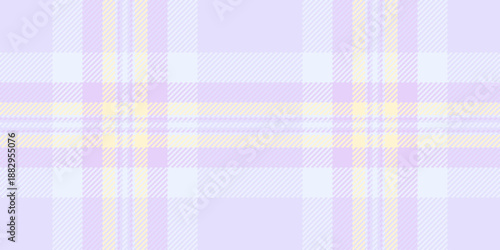 Minimal pattern plaid vector, layer background tartan textile. Diwali texture fabric seamless check in light and white colors.