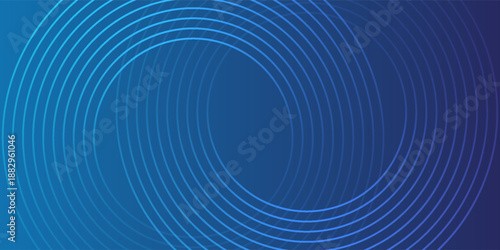 Bright blue dynamic abstract vector background with diagonal lines. 3d cover of business presentation banner for sale event night party. Fast moving soft circle wave line stripe decoration VECTOR