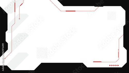 Abstract technology sci-fi background with cyberpunk style design