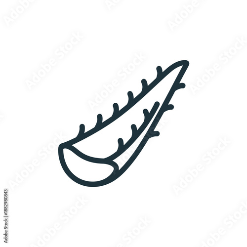 Illustrated fish scale isolated on white background, Vector, illustration