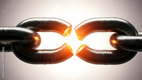 Breaking free from constraints and limitations concept
