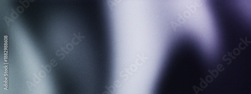 Tableau sur toile Dark gradient background with grainy blue texture and abstract noise effect for