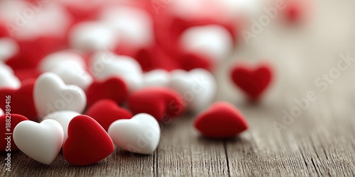 background with love hearts