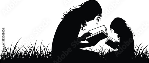 Collection of Minimalist Black Human Silhouettes Featuring Diverse Poses Including Families Holding Hands Individuals Stretching and People in Action for Graphic Design and Lifestyle Projects