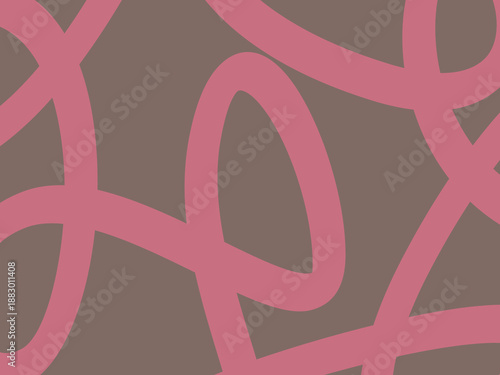 Bright abstract poster with flowing shapes in warm colors featuring colorful wavy lines for a dynamic, modern, motivating design typography for creative wall art.