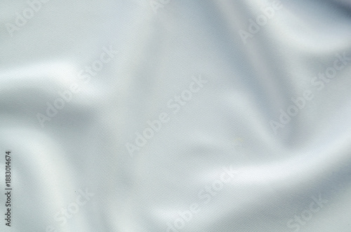 Wallpaper Mural Light white silky fabric background with gentle texture suitable for minimalist and premium designs. Torontodigital.ca