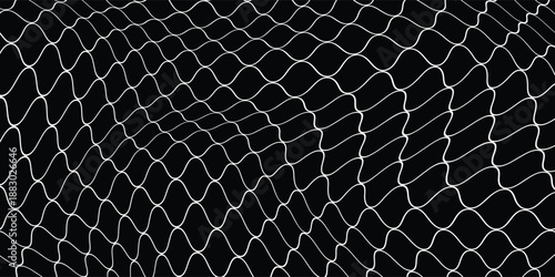 Mesh texture for fishing nets. Seamless pattern for sportswear or soccer goal, volleyball net, basketball hoop, hockey, athletics. Abstract net background for sports