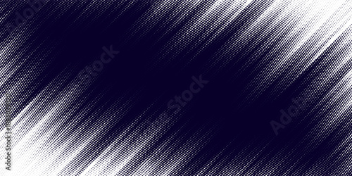 Abstract purple halftone dots background with vertical gradient light effect, modern digital texture design for technology, music, sound wave, futuristic poster, website header, presentation